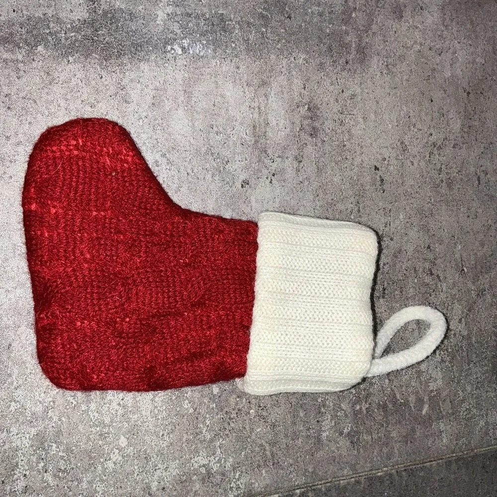 St Nicholas Square Mini Knitted‎ Christmas Stocking 8